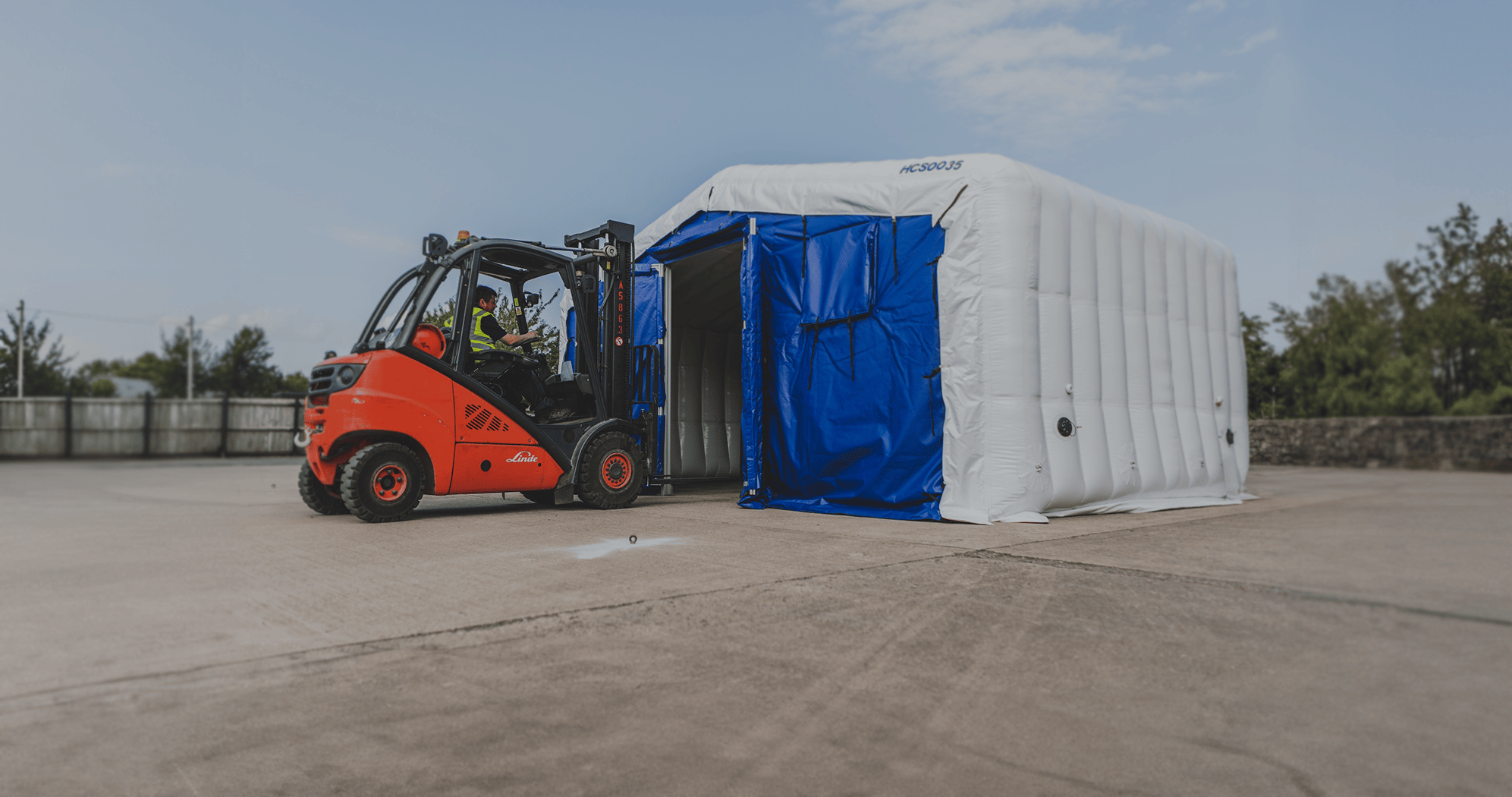 Inflatable Cold Storage | Inflatable Blast Chiller