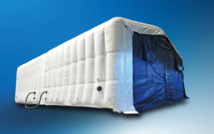 Inflatable Cold Store & Blast Freezer, Dawsongroup Temperature Control Solutions